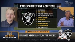 Raiders' offensive line struggles in joint practices with Texans