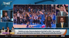 Should the Lakers have played Luka Doncic and Austin Reaves in the second half against the Thunder?