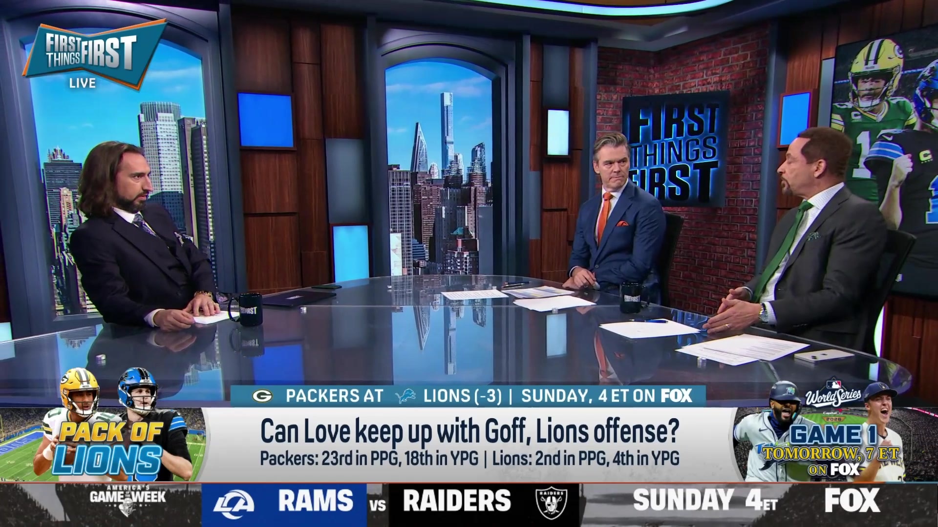 Watch Can Jordan Love keep pace with Jared Goff and the Lions? - First ...