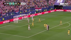 Ghana's Basare makes a stunning save on Pasalic's powerful shot
