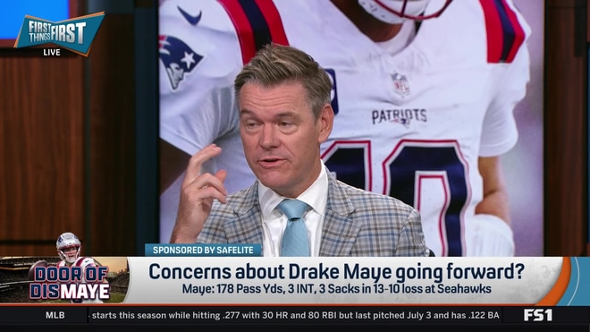 Is Drake Maye's regression on deep passes a major concern?