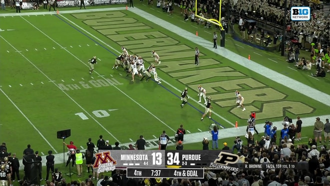 Fame Ijeboi rushes for a 1-yard touchdown