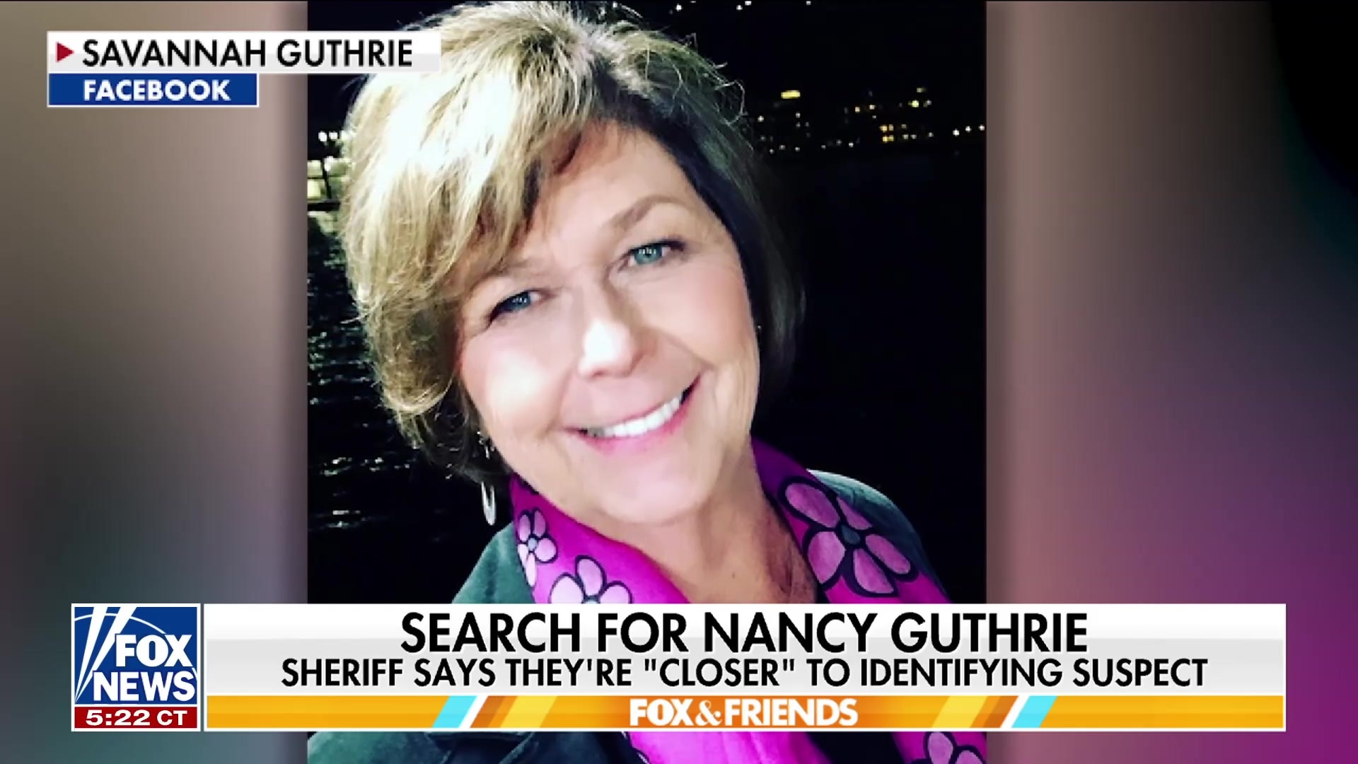 Sheriff provides new details on backpack found in Nancy Guthrie search case