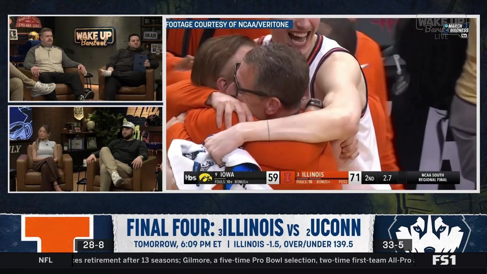 Final Four excitement builds for Illinois and UConn matchup