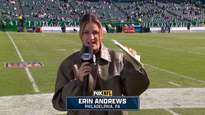 Erin Andrews on Eagles coach Nick Sirianni's motivation