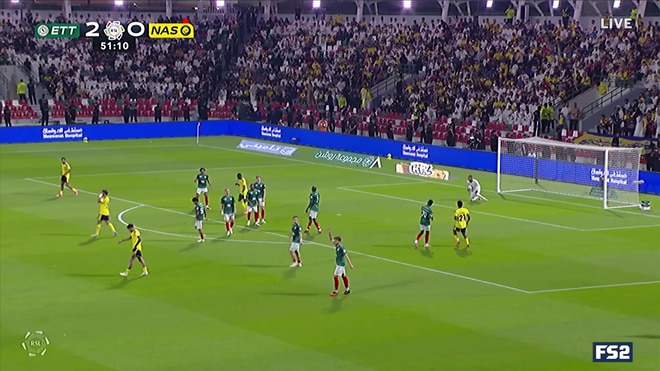 João Félix's powerful shot is saved by the goalkeeper