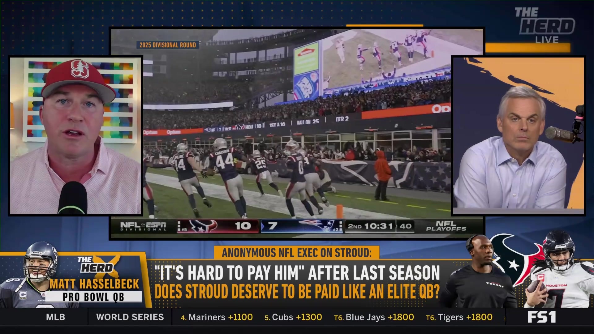 Matt Hasselbeck defends CJ Stroud's 'regression'