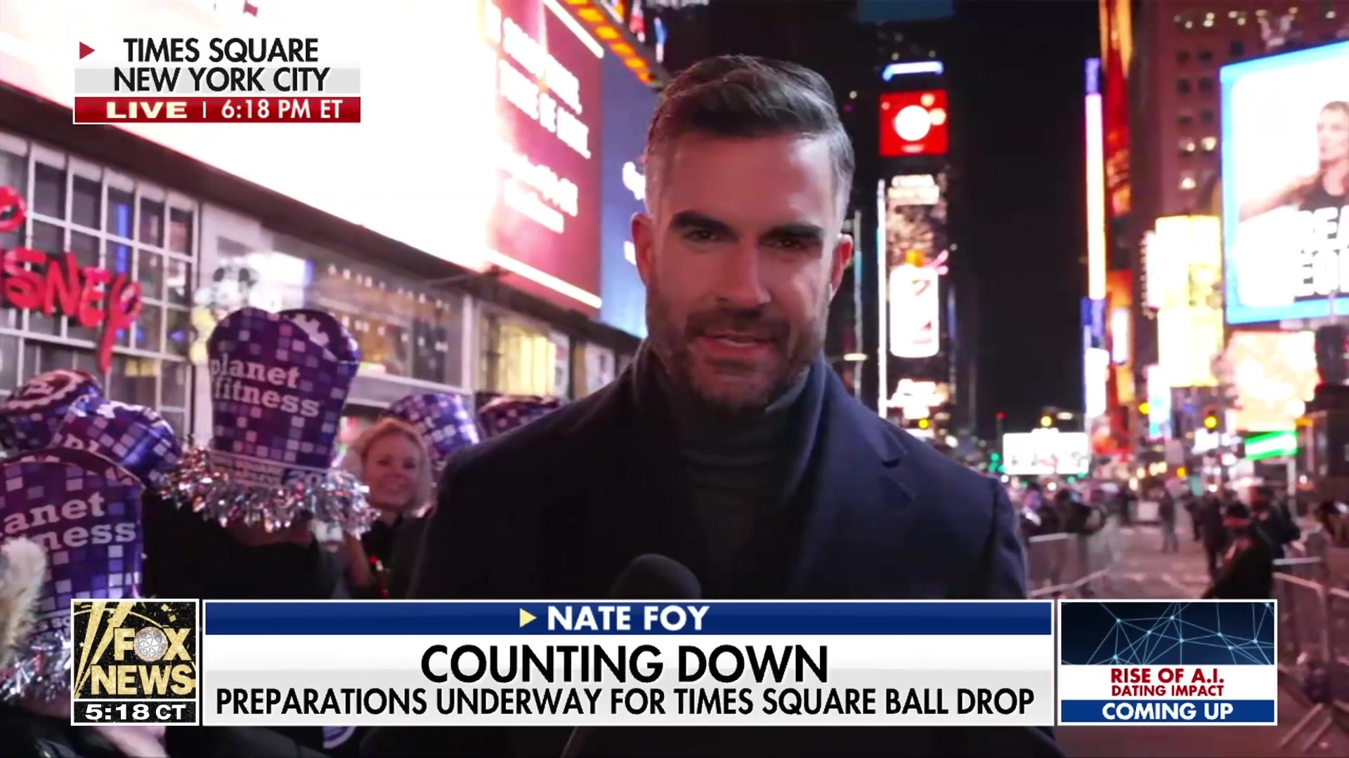 Times Square gears up for New Year's Eve with two ball drops for America's 250th birthday