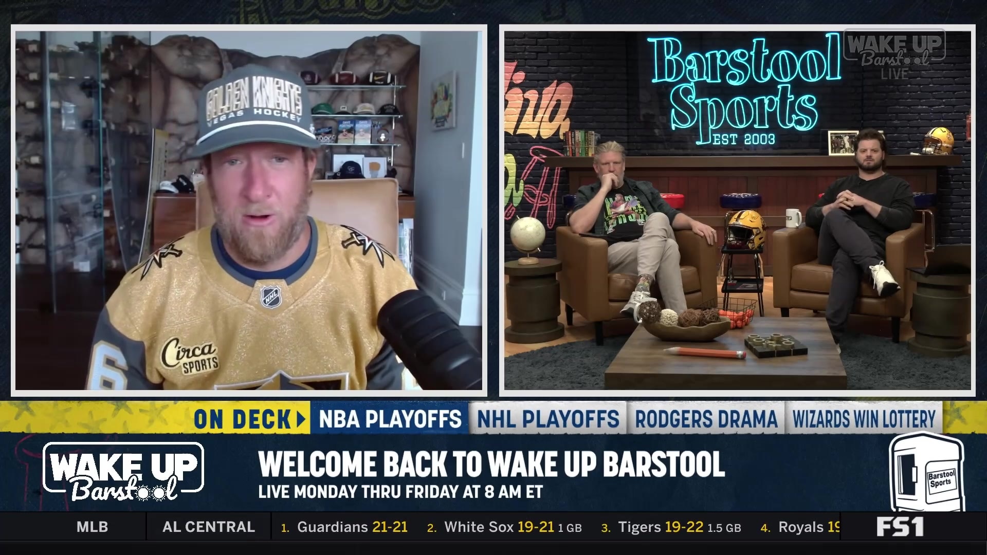 Dave Portnoy Bets $100K on Golden Knights for Stanley Cup