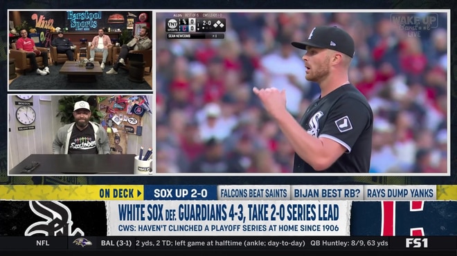 White Sox Dave reacts to White Sox taking a 2-0 ALDS lead over Guardians