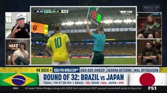 Dave Portnoy shares his Brazil vs Japan FIFA World Cup pick