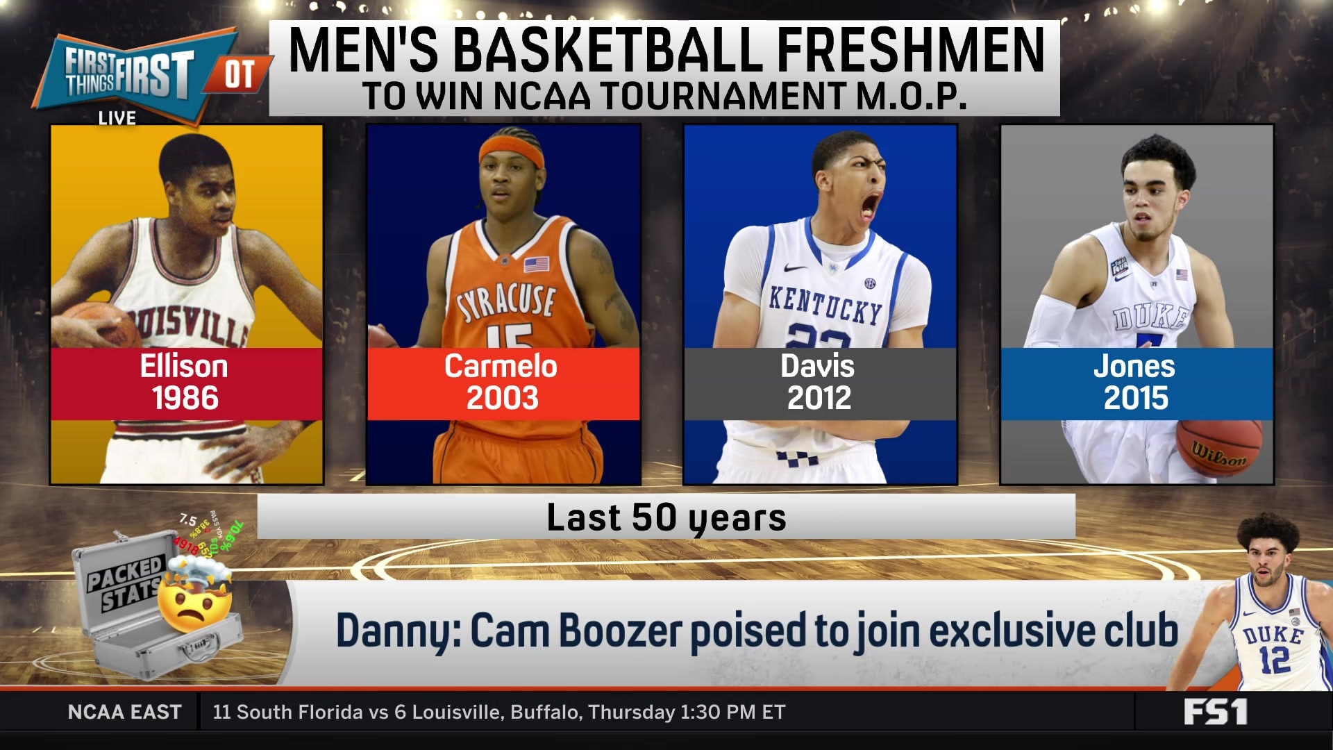 Can Cam Boozer become the next freshman NCAA Tournament MOP?