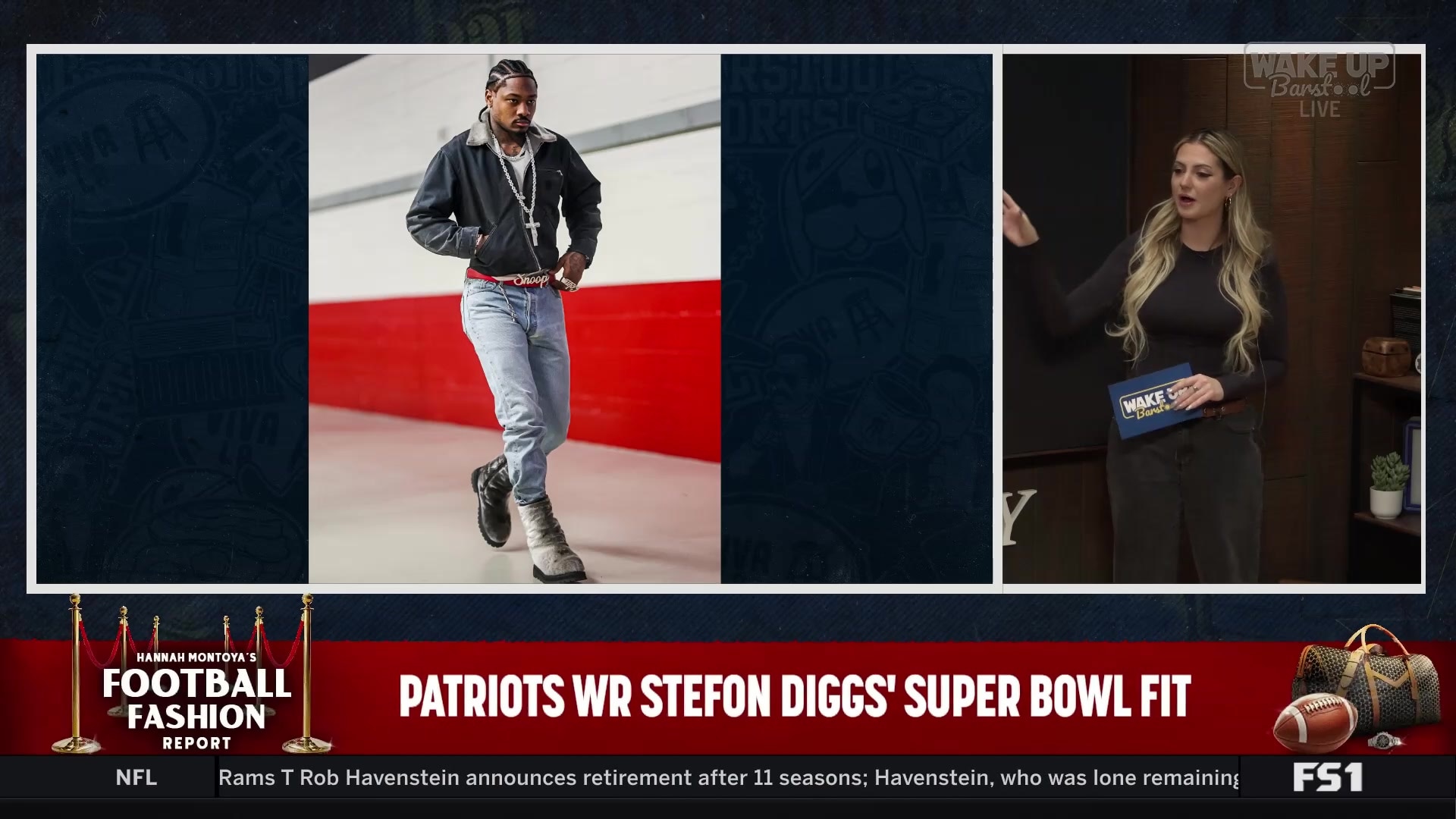 Stefon Diggs' Super Bowl fit: high fashion or cheap clothes?