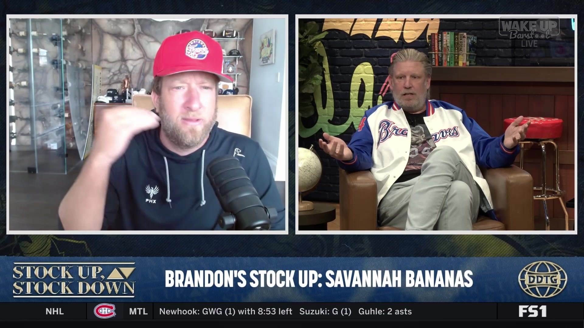Brandon Walker and Dave Portnoy clash over Savannah Bananas