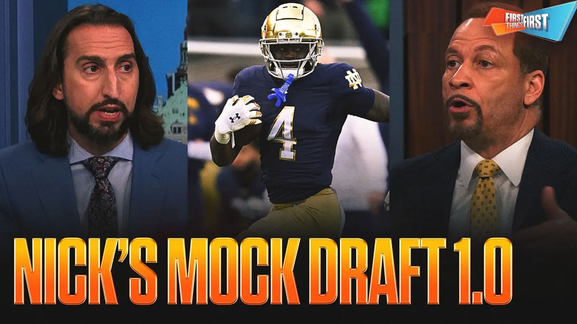 Nick Wright's Mock Draft 1.0: Jeremiyah Love to Titans, Chiefs take Rueben Bain at No 9, Ty Simpson to Jets