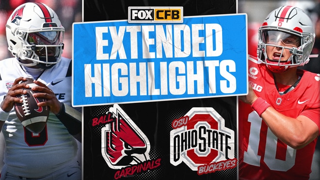 Ball State Cardinals vs No. 1 Ohio State Buckeyes Highlights 🏈 FOX College Football