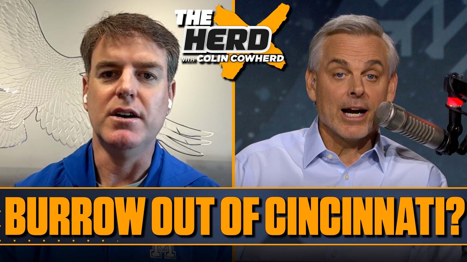 Carson Palmer on Burrow’s frustration, Phillip Rivers, Caleb Williams | FULL INTERVIEW | The Herd