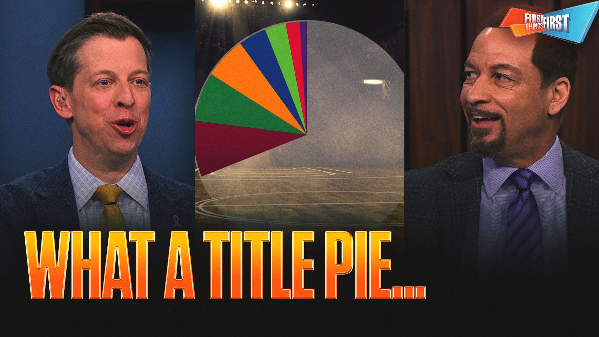 Danny Parkins gives Cavaliers a bigger slice of his NBA Title Pie than Celtics, Knicks and Pistons | First Things First