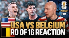 USA KNOCKED OUT 🚨 Mo Edu, Brad Guzan & Sacha Kljestan REACT to USA's 4-1 loss vs Belgium