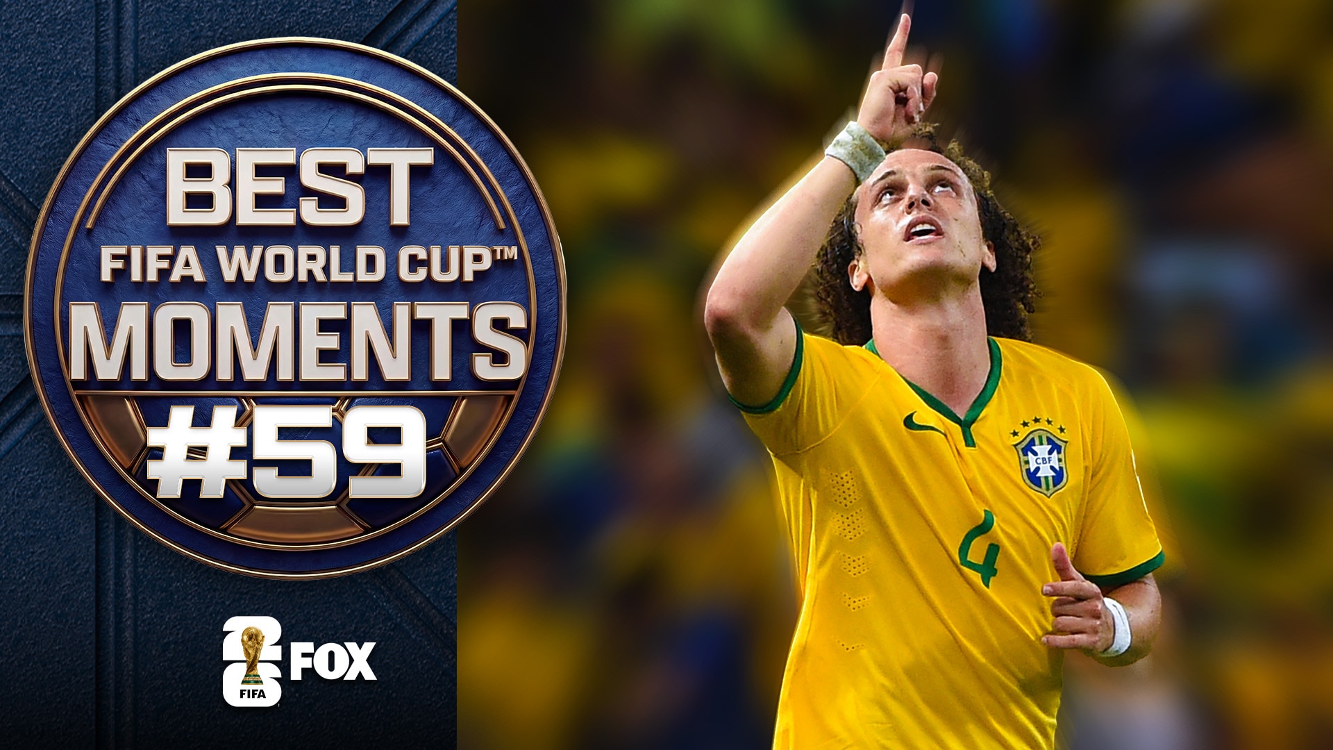 When David Luiz Made Brazil SHAKE 🇧🇷 No. 59 in Best FIFA World Cup Moments™