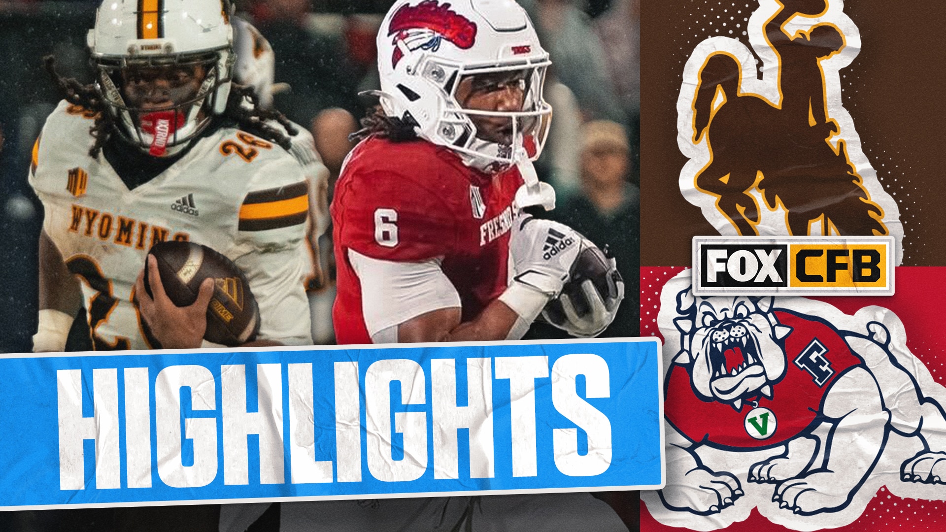 Wyoming Cowboys vs. Fresno State Bulldogs Highlights | FOX College Football