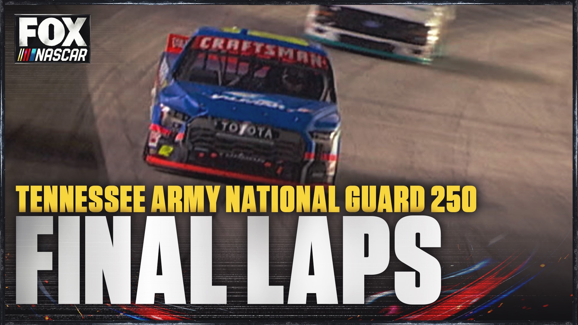 FINAL LAPS: Christopher Bell takes the checkered flag at Tennessee Army National Guard 250 🏁 NASCAR on FOX
