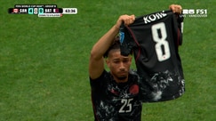 Canada’s Nathan Saliba scores goal, honors Ismaël Koné who exited the game due to injury  | 2026 FIFA World Cup™ 