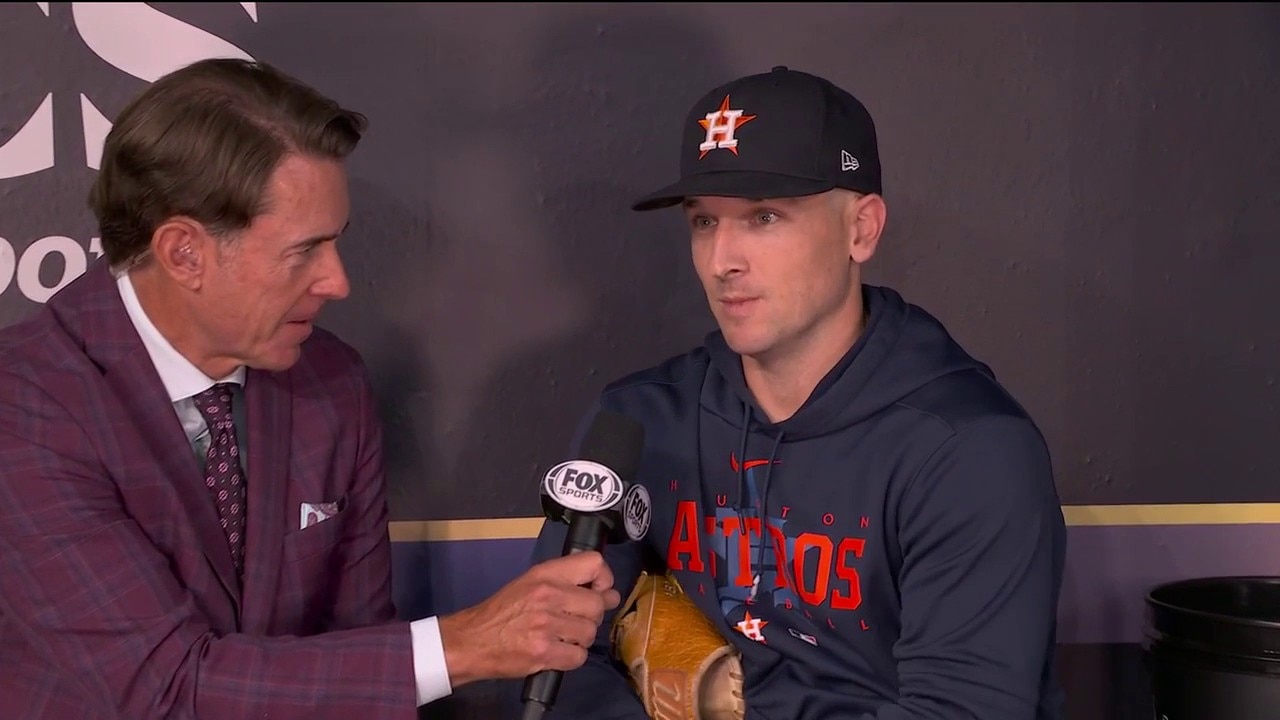 Alex Bregman how Astros can come back from down 0-2 against Rangers | MLB on FOX