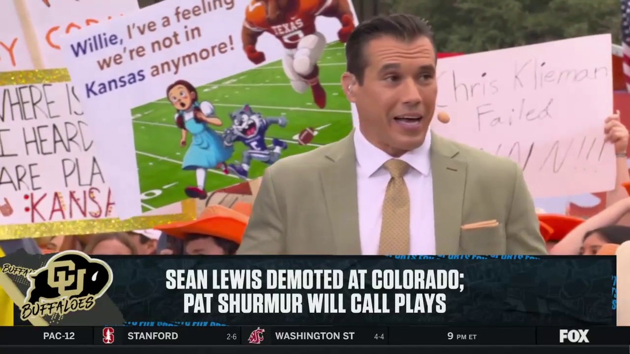 Colorado offensive coordinator Sean Lewis demoted with play-calling responsibilities revoked | Big Noon Kickoff