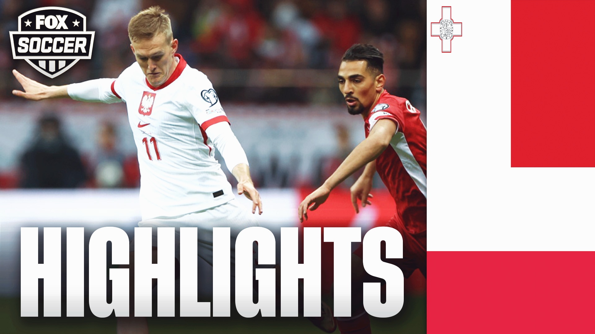 
					Malta vs. Poland Highlights | UEFA World Cup Qualifying | Fox Soccer
				