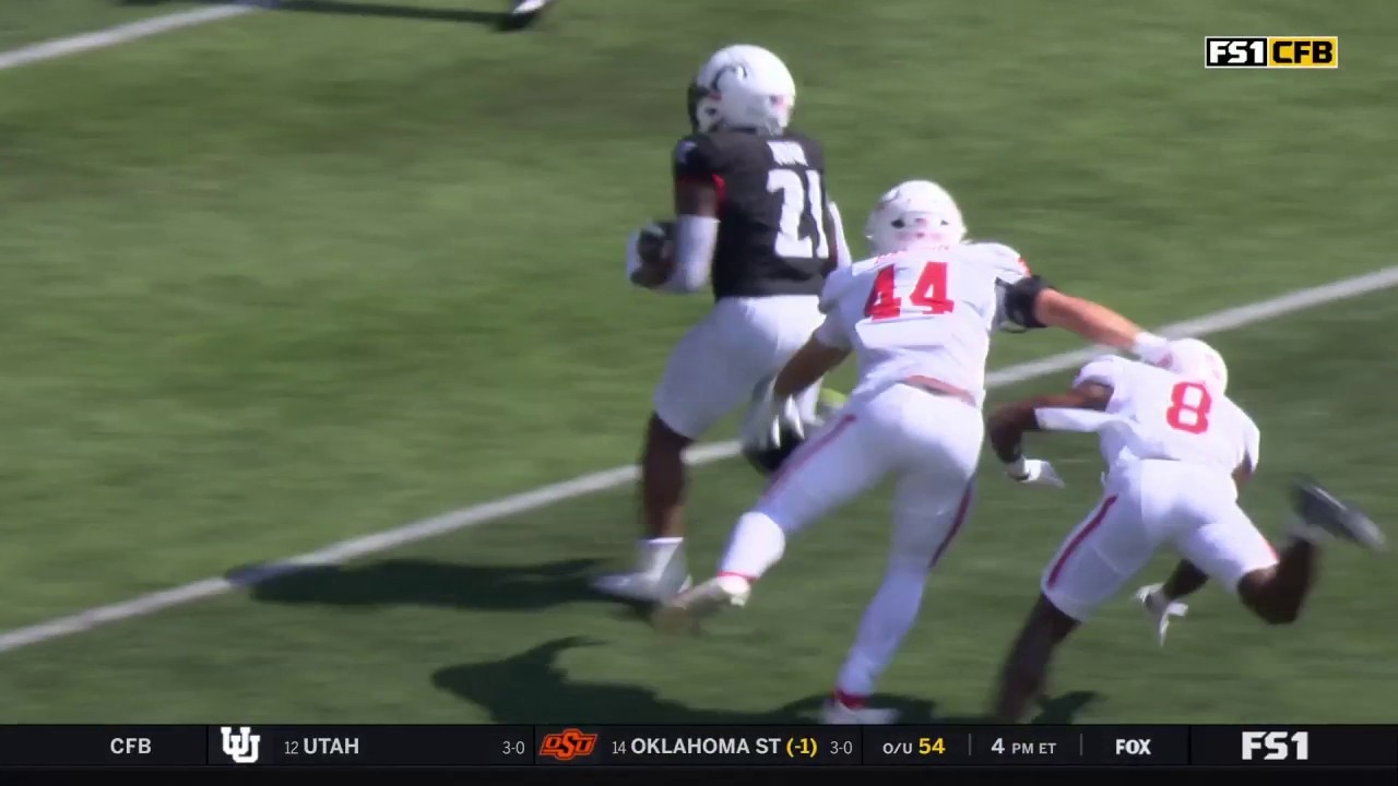 Corey Kiner rushes for AMAZING 44-yard TD to extend Cincinnati’s lead over Houston