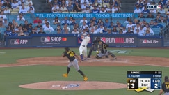 Dodger's Kyle Tucker hits go-ahead single against Pirates 