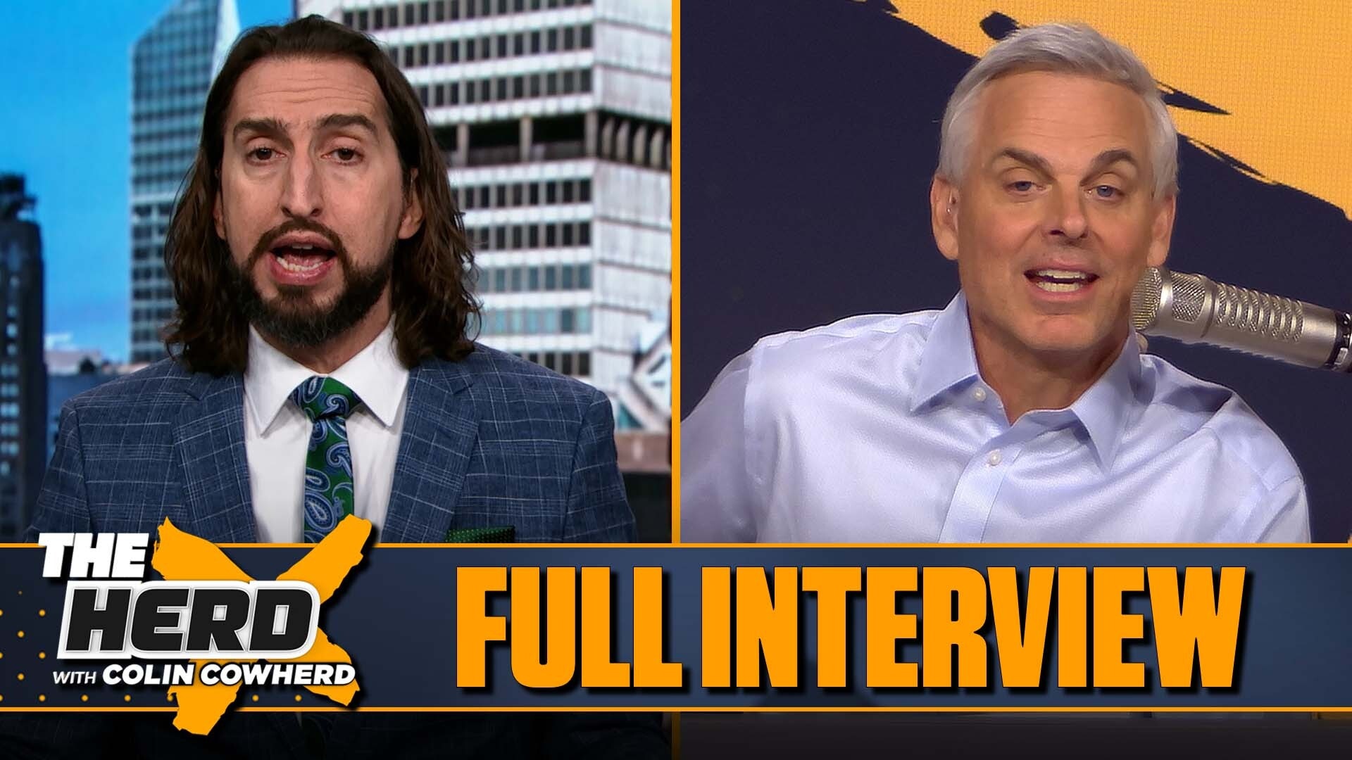 Nick Wright on Joe Brady & Mike McCarthy hires, ‘Go for it’ culture | FULL INTERVIEW | The Herd