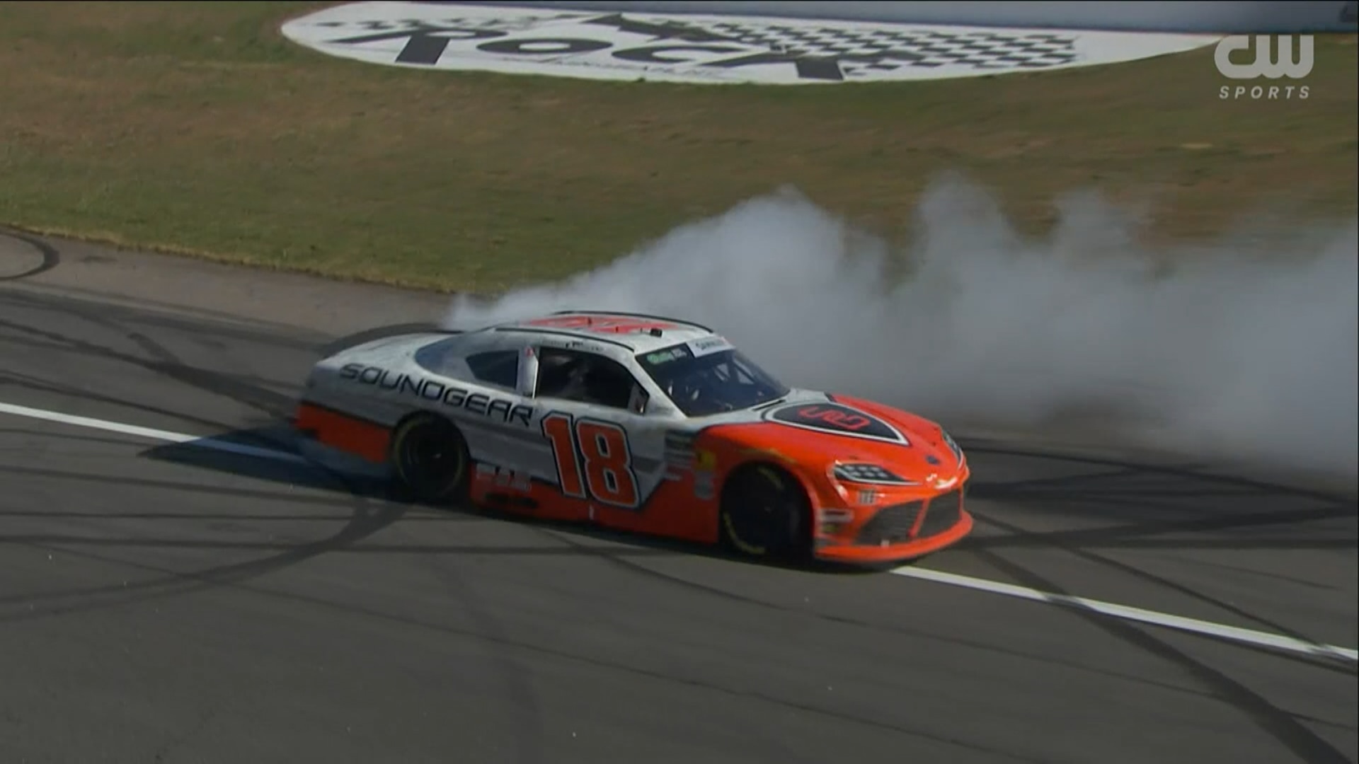 FINAL LAPS: William Sawalich takes the checkered flag at Rockingham Speedway 🏁 NASCAR on FOX