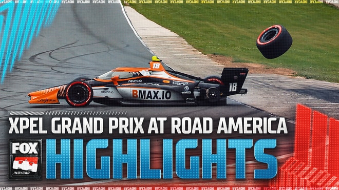 NTT INDYCAR SERIES: XPEL Grand Prix at Road America Highlights 🏁 INDYCAR on FOX