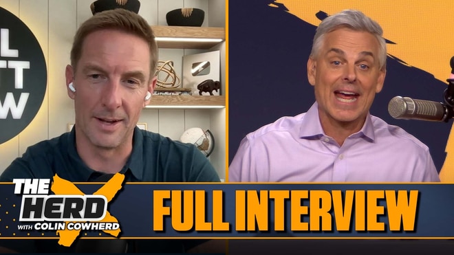 Joel Klatt on Mendoza not throwing at combine, 1.0 Mock Draft | FULL INTERVIEW | The Herd