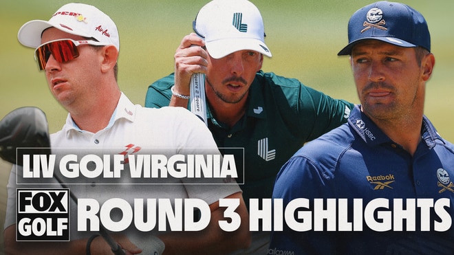 LIV Golf Virginia: Round 3 Highlights ⛳️ Golf on FOX