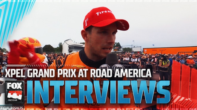 POST-RACE INTERVIEWS: Christian Lundgaard, David Malukas & more post XPEL Grand Prix at Road America
