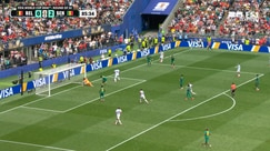 Belgium's Romelu Lukaku slots home cross against Senegal | 2026 FIFA World Cup™