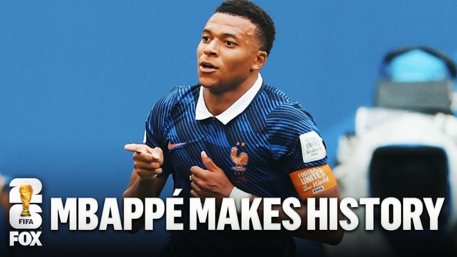 France's Kylian Mbappé scores brace vs England to pass Lionel Messi for most goals in FIFA World Cup™ history