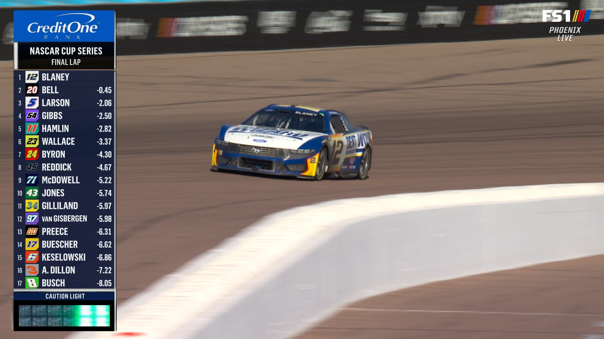 FINAL LAPS: Ryan Blaney outlasts Christopher Bell to take checkered flag at Phoenix | NASCAR on FOX