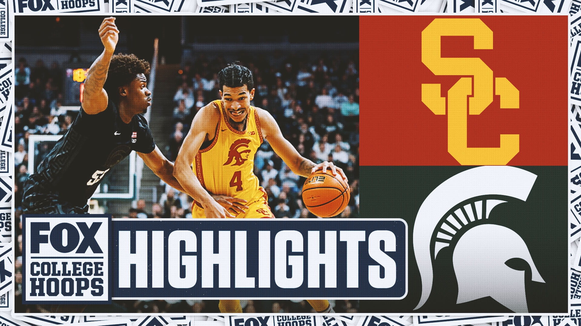 USC Trojans vs. No. 12 Michigan State Spartans Highlights 