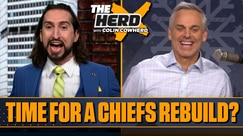 Nick Wright on Caleb Williams, Chiefs rebuild, Bo Nix & Broncos | FULL INTERVIEW | The Herd