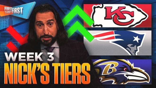 Patriots have ‘major QB concerns’, Ravens ‘should be fine’, Chiefs or Bills atop Nick’s Tiers? | FTF