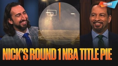 Lakers earn bigger slice of NBA Title Pie with 2-0 lead, how big are Knicks and Spurs' slices? 👀 First Things First