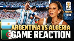 LEO MESSI HAT TRICK🚨 FIFA World Cup Now reacts to Argentina's 3-0 shutout win vs. Algeria ⚽️