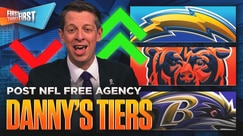 Danny Parkins' NFL Tiers: Bears are a 'regression candidate' 👀Chargers = 'Our Team,'  Vikings can win Super Bowl | First Things First