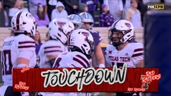 John Curry recovers fumble and scores TD, extending Texas Tech's lead over Kansas State