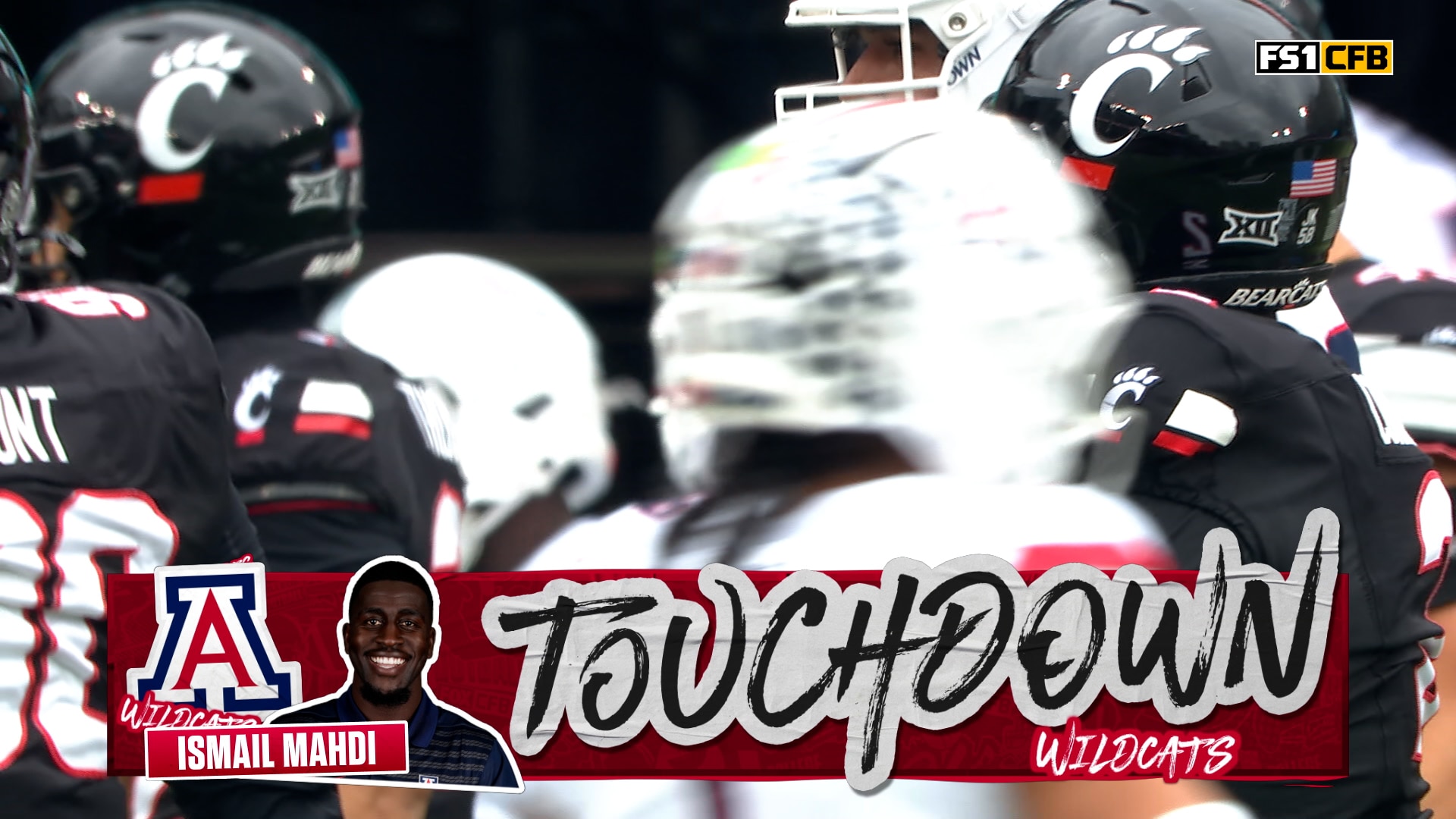 Ismail Mahdi takes it to the HOUSE for 27 yards, giving Arizona early lead over Cincinnati