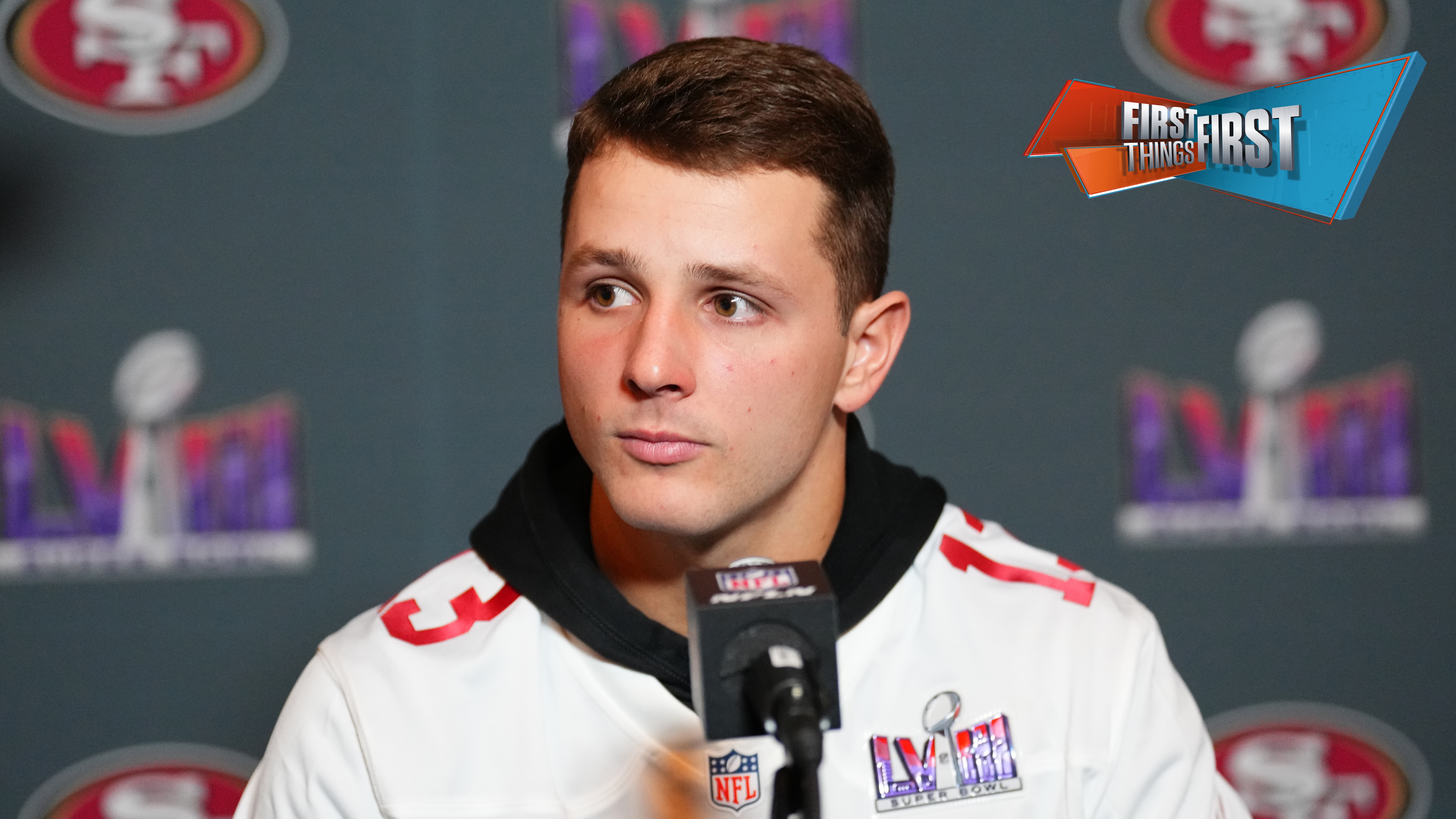 Who has the most to lose in Super Bowl LVIII? | First Things First